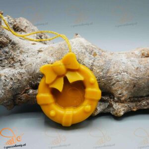 Handgefertigter Christbaumschmuck aus Bienenwachs Christbaumschmuck ohne Docht