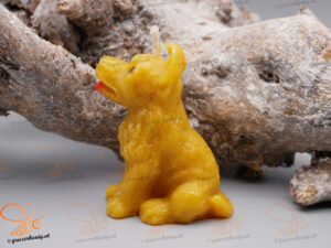 Bienenwachs-Kerze „Hund Bello“ Hund Bello