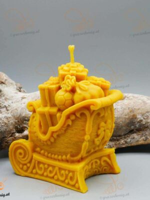 Weihnachtsschlitten mit Geschenken