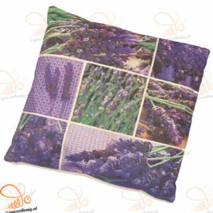 Kissen mit Zirbenspäne und Lavendel 40 x 40 cm