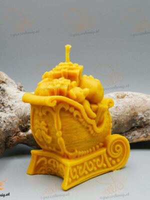 Weihnachtsschlitten mit Geschenken