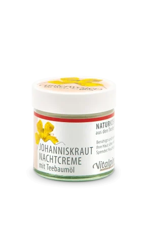 Johanniskraut - Teebaumöl Nachtcreme 50 ml Naturkosmetik