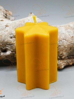 Stumpenkerze Sternform