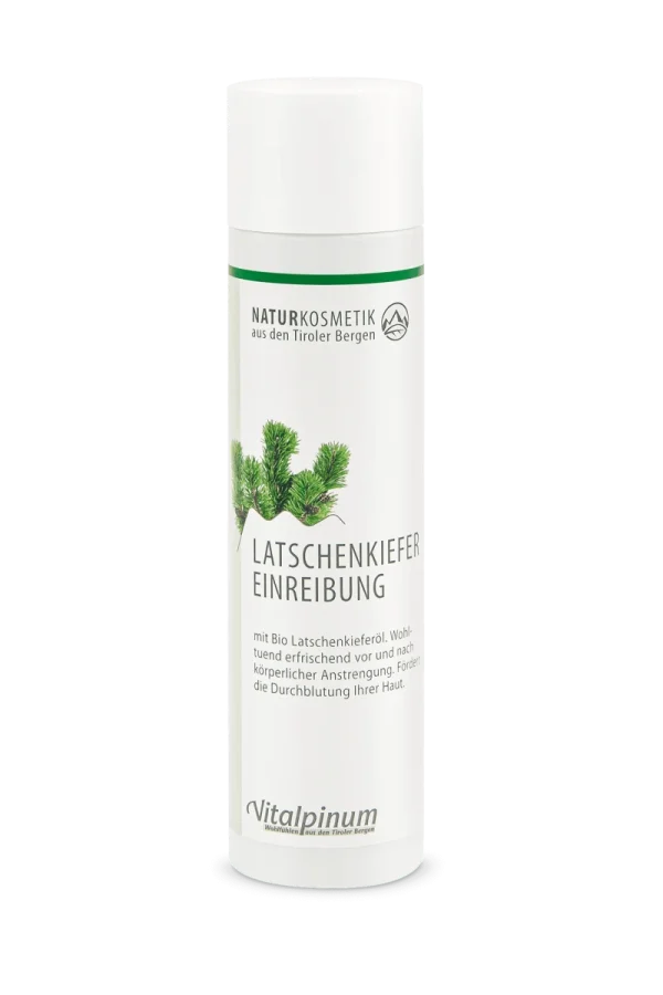 Latschenkiefer Einreibung  250 ml Vegan Naturkosmetik