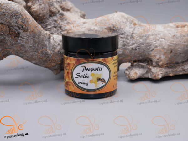 Propolis Salbe cremig Naturproduckt pflegt die Haut