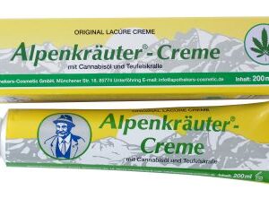 Alpenkräuter Creme 200ml - mit Cannabisöl und Teufelskralle