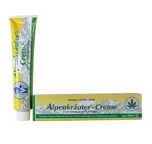Alpenkräuter Creme 200ml - mit Cannabisöl und Teufelskralle