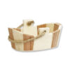 Holzkorb oval klein | 12 x 5 x 8,5 cm (BxHxT) Holzkorb oval klein 12x5x8,5cm (BxHxT)