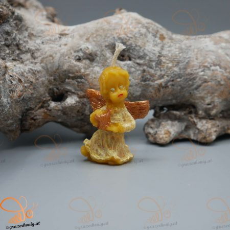 Bienenwachs-Kerze „Harfenengel“ KEZ-10064a