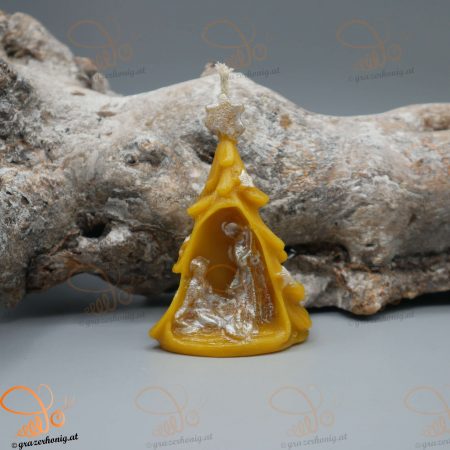 Bienenwachs-Kerze „Krippenbaum“ KEZ-10067a