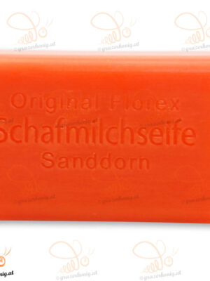 Schafmilchseife eckig Sanddorn 