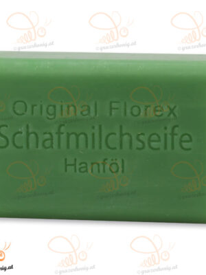 Schafmilchseife eckig Hanföl