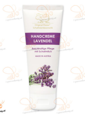Handcreme mit biologischer Schafmilch Lavendel