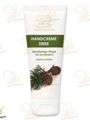 Handcreme mit biologischer Schafmilch Zirbe