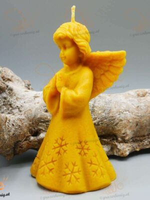 Bienenwachs-Kerze „Engel Abagarion“ Weihnachtsengel