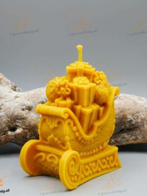 Weihnachtsschlitten mit Geschenken