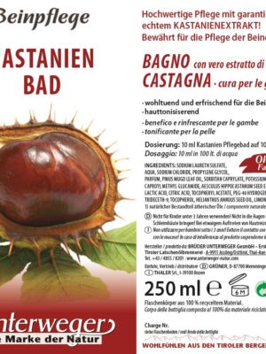Kastanien Bad 250 ml Vegan