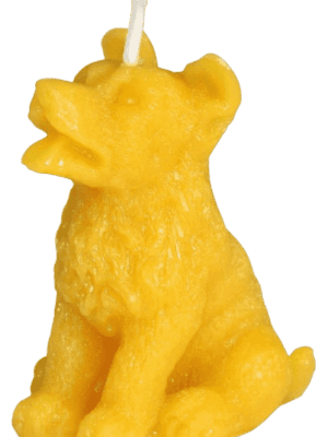 Bienenwachs Kerze Hund Bello