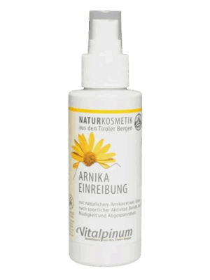 Arnika Einreibung mit Sprühknopf 