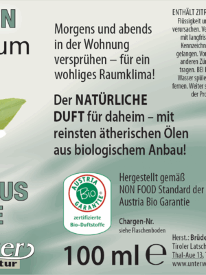 BIO RAUMPARFUM AUFATMEN 100 ML