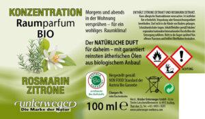 Bio-Raumparfum Konzentration | 100 ml Raumparfum KONZENTRATION 100 ML