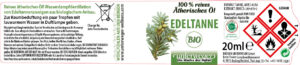 Bio Edeltannenöl | 20 ml BIO EDELTANNENÖL 20 ML