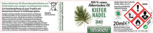 Bio Kiefernadeloil| 20 ml BIO KIEFERNADELÖL 20 ML