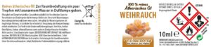 Weihrauchöl | 10 ml Bio Weihrauchöl 10ml