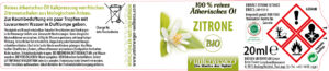 Bio Zitronenöl | 20 ml Bio Zitronenöl 20ml