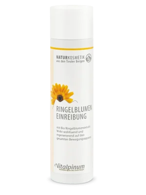 Ringelblumen Einreibung 250 ml Vegan Naturkosmetik