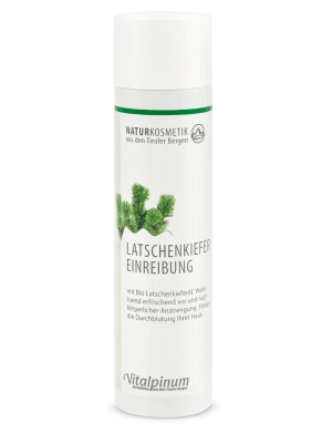 Latschenkiefer Einreibung  250 ml Vegan Naturkosmetik