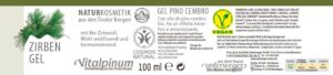 Zirben Gel | 100 ml Naturkosmetik Zirben Gel  100 ml
