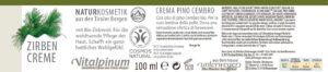 Zirben Creme Bio 100 ml