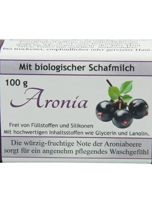Schafmilchseife eckig Aronia