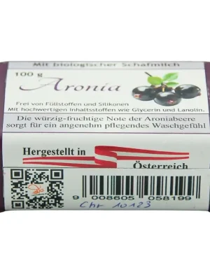 Schafmilchseife eckig Aronia