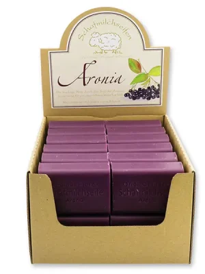 Schafmilchseife eckig Aronia