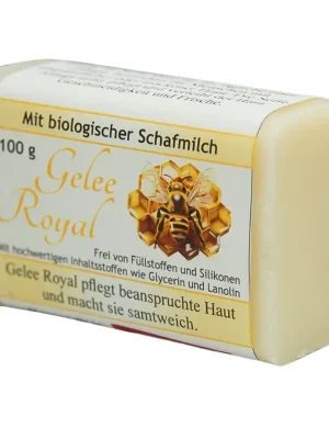 Schafmilchseife eckig Gelee Royale