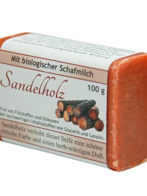 Schafmilchseife eckig Sandelhol