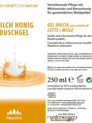Milch Honig Duschgel 250 ml