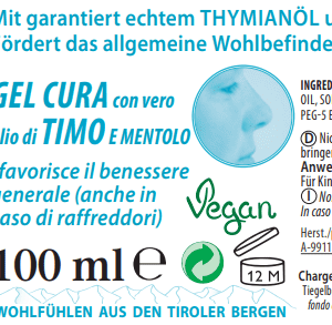 Thymian Pflegegel 100 ml Vegan