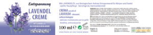 Lavendel Creme 100 ml