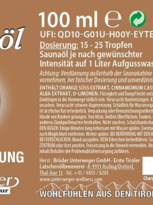 Saunaöl Abendstimmung 100 ML