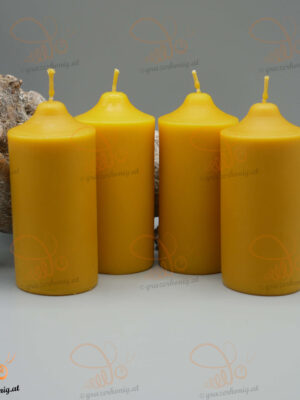 Bienenwachskerze „Lichtglanz“ für den Adventkranz 4er-Set KEZ-10055