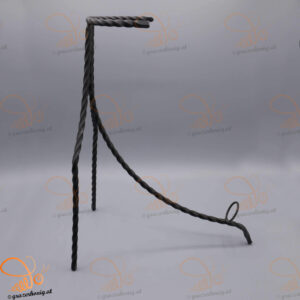 Trinkhorn Ständer aus Gusseisen | 500 - 1000 ml Schmiedeeiserner Trinkhorn-Ständer für 500–1000 ml