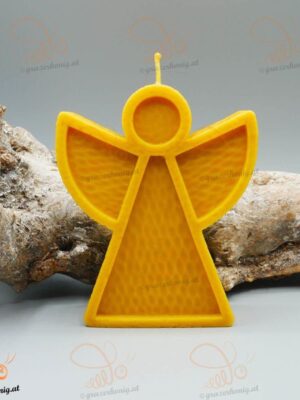 Bienenwachs-Kerze „Himmelslicht“ Moderner Engel