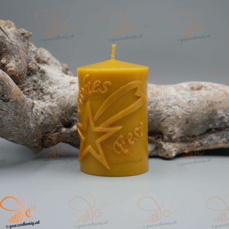 Stumpenkerze Frohes Fest