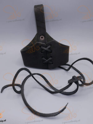 Leder-Gürtelhalter für großes Trinkhorn 500–1200 ml