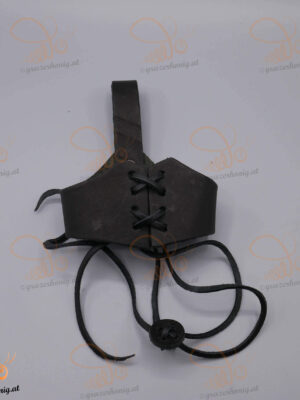 Leder-Gürtelhalter für großes Trinkhorn 500–1200 ml