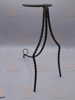 Schmiedeeiserner Trinkhorn-Ständer für 400–600 ml