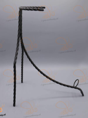 rinkhorn-Ständer für 1000–1500 ml – extra groß & handgeschmiedet aus Schmiedeeisen